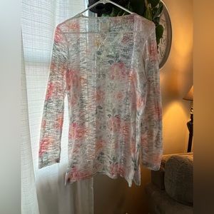 S/M Floral Cardigan